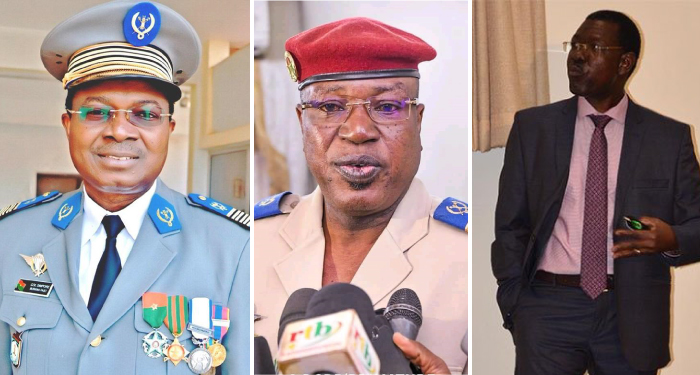 Burkina : Voici les trois militaires du gouvernement de transition 