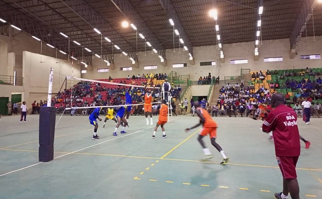 Coupe des clubs champions de la Zone 3 de volleyball : L’AS Douanes domine la Société Omnisports de l’Armée (SOA)