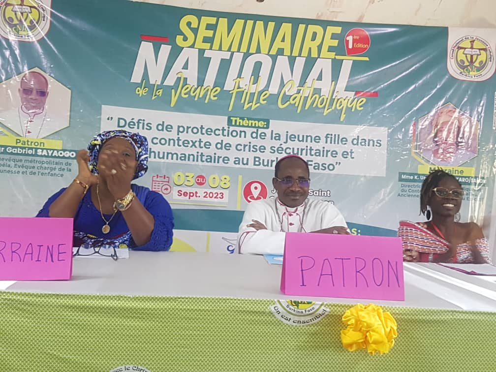 Burkina/Insécurité : Un séminaire national pour discuter de la protection de la jeune fille catholique 