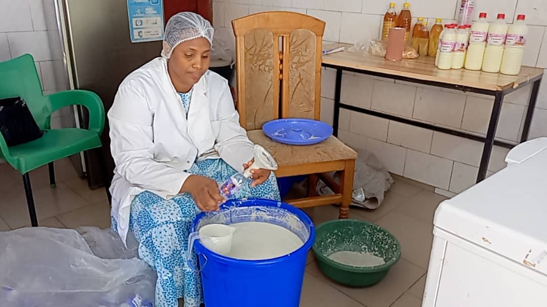 Burkina/Agroalimentaire : Habata Cissé  spécialisée dans la transformation de lait de vache 