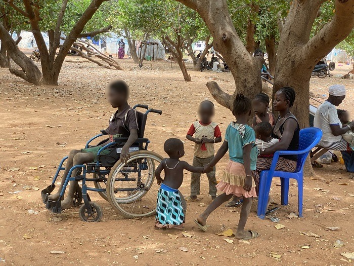 Burkina / Situation humanitaire : Les personnes handicapées physiques, ces invisibles des camps de déplacés internes  