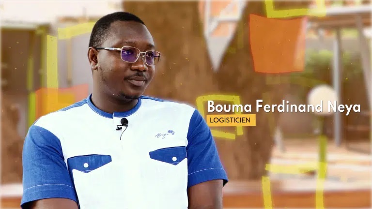 Le métier de logisticien avec Bouma Ferdinand Neya