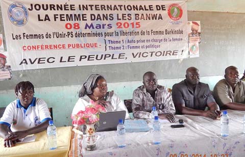 8 mars dans les Banwa : les femmes de l’UNIR/PS se forment sur leur engagement politique 