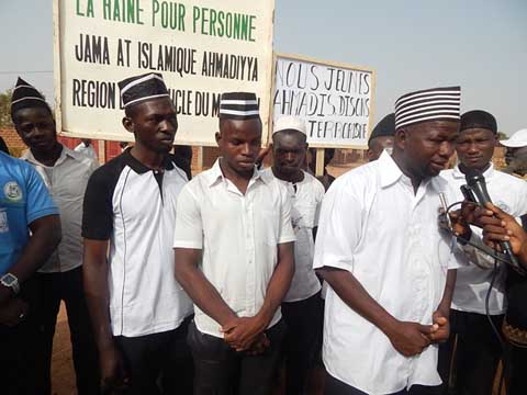 Conférence des jeunes ahmadis de Dédougou : L’on a marché pour la paix