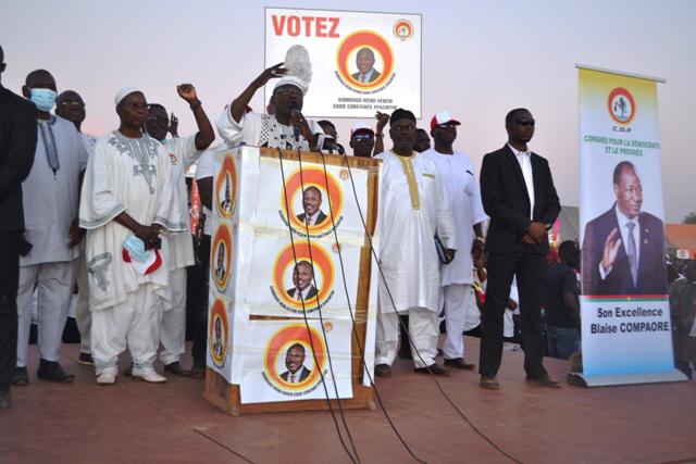 Meeting de clôture du CDP à Ziniaré : Eddie Komboïgo promet ramener Blaise Compaoré dès son élection