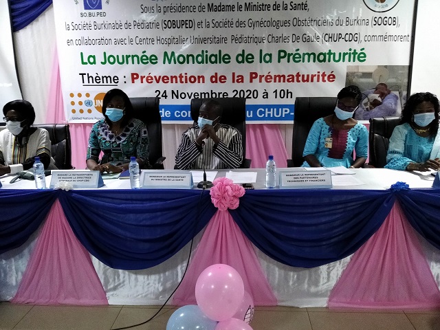 Santé : La prématurité constitue la 3e cause de décès dans les formations sanitaires du Burkina