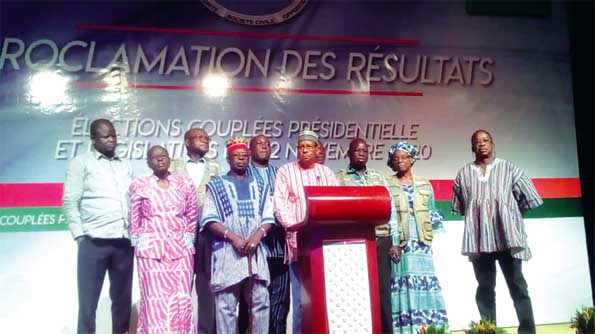 Elections 2020 au Burkina : Demain à 10h, la CENI va proclamer le nom du vainqueur de la présidentielle du 22 novembre