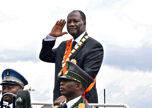 Côte d’Ivoire : Alassane Ouattara prête serment pour son troisième mandat
