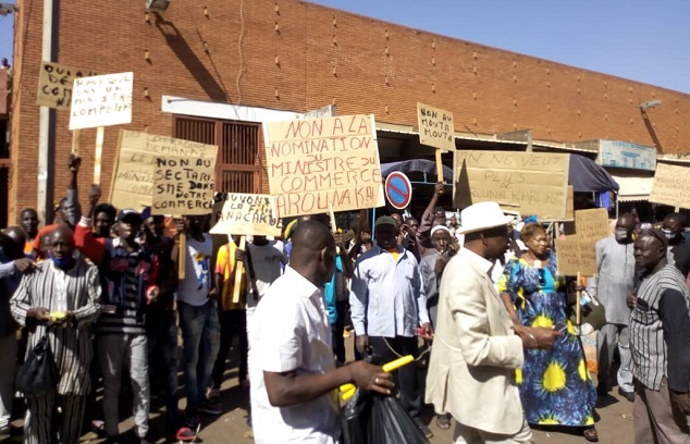 Deuxième mandat de Roch Kaboré : La Coordination des syndicats et associations de commerçants dit non à une reconduction de Harouna Kaboré