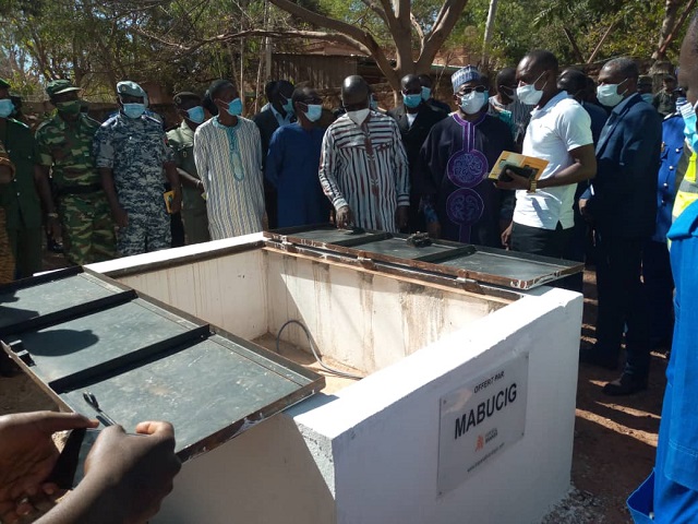 Réalisation d’ouvrages d’adduction d’eau potable : La MABUCIG apporte « une seconde vie » à la deuxième région de gendarmerie