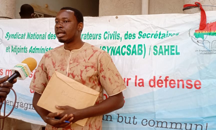 Syndicat des administrateurs civils du Burkina : 