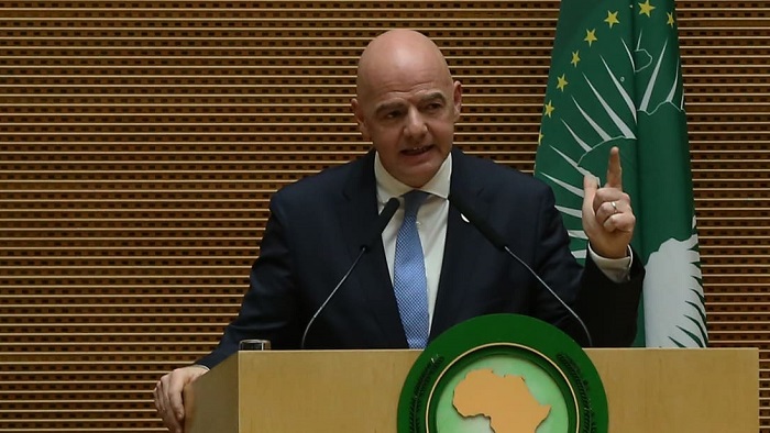 Football : Le président de l’Union africaine et le président de la FIFA font le point sur une collaboration réussie
