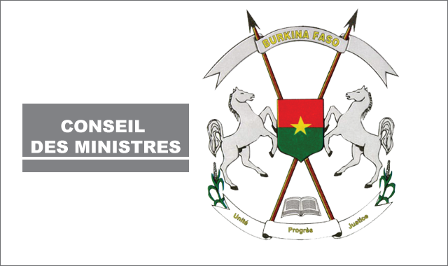 Burkina : Compte rendu du Conseil des ministres du mercredi 10 février 2021
