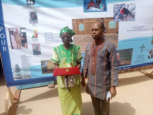 Burkina : Dominique Etienne Mahé, mobilisateur communautaire, reçoit un hommage mérité à titre posthume à Tovuor (Ioba)