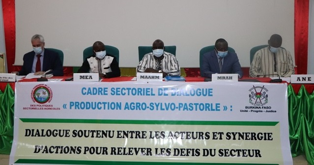 Production agro-sylvo-pastorale : Le cadre sectoriel de dialogue se retrouve pour le bilan