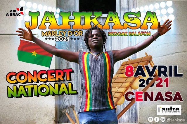 Concert national de JAHKASA le 8 avril 2021 au CENASA