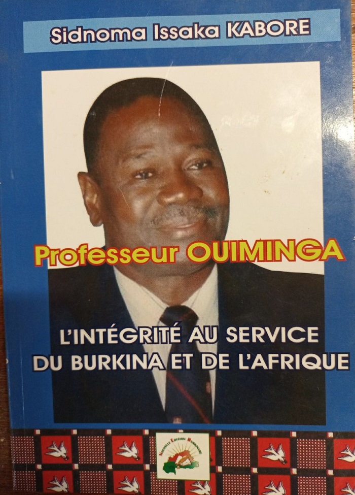Littérature : Issaka Kaboré présente le Pr Ouiminga aux Burkinabè