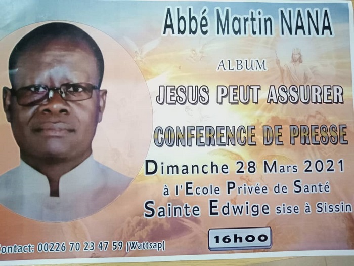 « Jésus peut assurer » : Le 4e album dédicacé de l’abbé Martin Nana