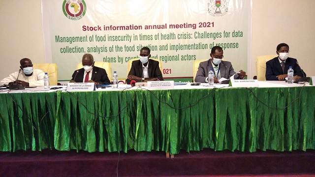 Cellule Info-Stocks de la CEDEAO : La gestion de l’insécurité alimentaire en période de crise sanitaire au cœur de la réunion annuelle à Ouagadougou