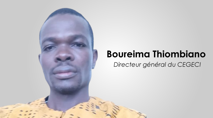 CEGECI : Boureima Thiombiano, le nouveau métronome