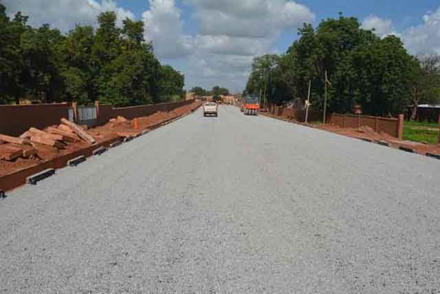 Bitumage de la route Kantchari-Diapaga : Les travaux quasi terminés avec un taux d’exécution de 82% !