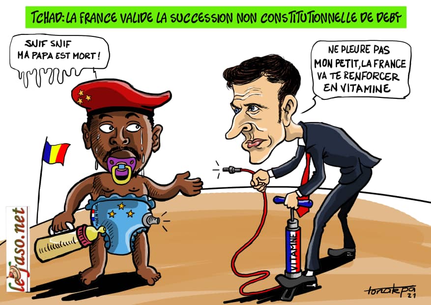 Tchad :  La France valide la succession non constitutionnelle de Deby