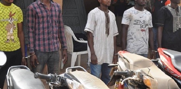 Ouagadougou :  Cinq délinquants dans les mailles de la police