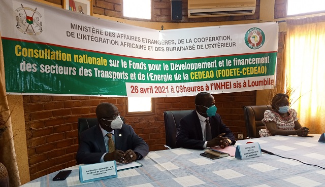Secteurs des transports et de l’énergie : Le Burkina veut tirer profit du Fonds CEDEAO dédié à ces domaines