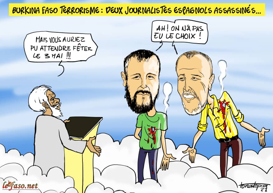 Terrorisme :  Deux journalistes espagnols assassinés au Burkina Faso