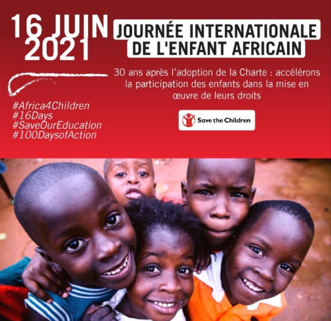 Journée internationale de l’enfant africain 2021 :  Les enfants plaident pour l’accès et la continuité de leur éducation