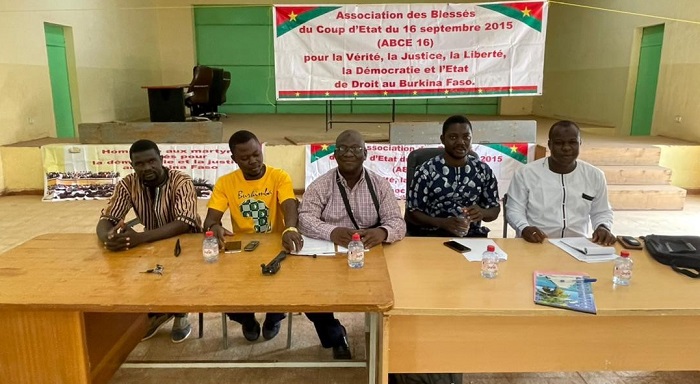 Burkina Faso : L’Association des blessés du coup d’État de septembre 2015 invite la population à se méfier des manipulations politiques