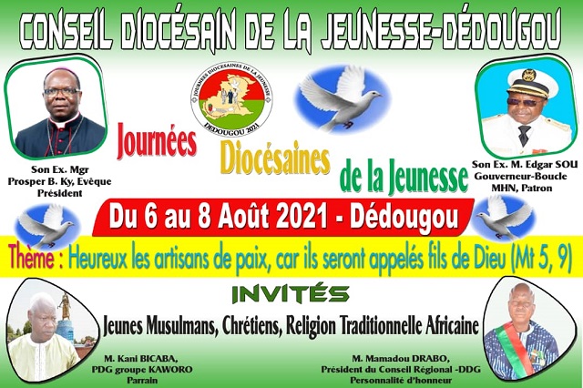 Dédougou (Boucle du Mouhoun) : Les jeunes invités à s’engager dans l’édification d’une paix durable 