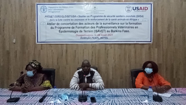 Burkina Faso : La FAO met en œuvre un programme de formation des vétérinaires professionnels en épidémiologie