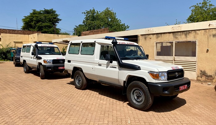 Santé au Burkina : L’agence belge de développement (Enabel) offre deux autres ambulances médicalisées à la région du Centre-est
