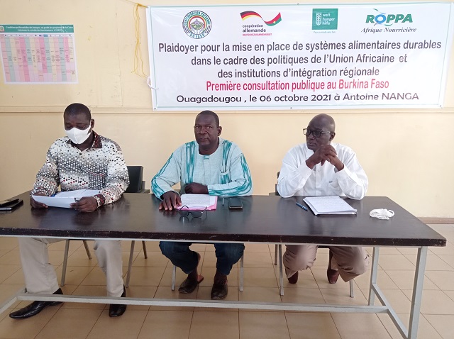Systèmes alimentaires au Burkina : Les parties prenantes veulent renforcer la base de données 
