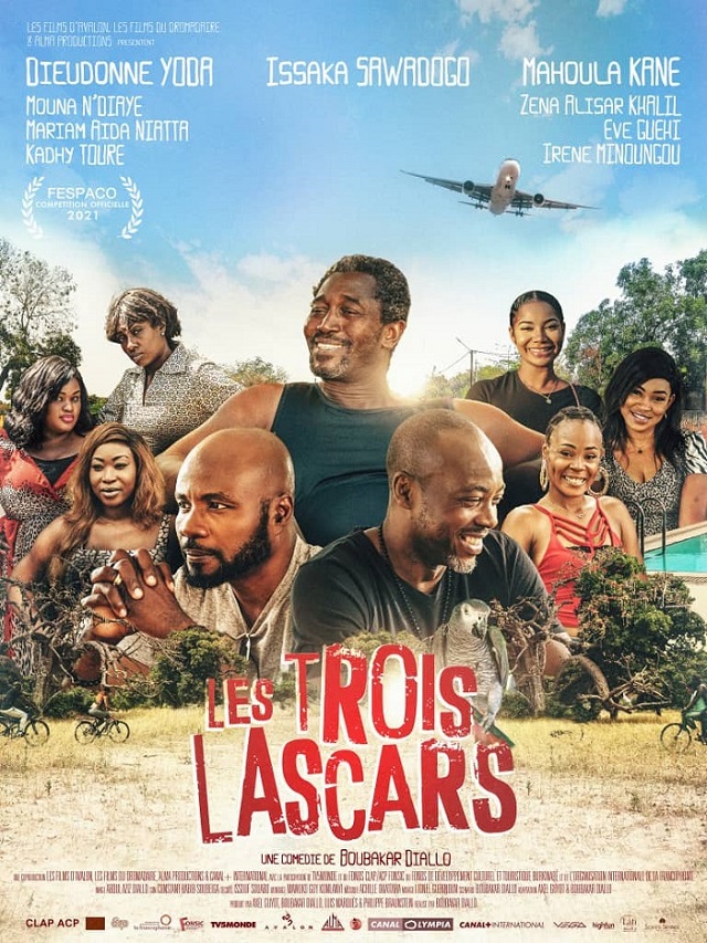 Fespaco 2021 : « Les trois lascars »,  le seul long métrage burkinabè en compétition pour l’Etalon d’Or de Yennenga soumis au jury
