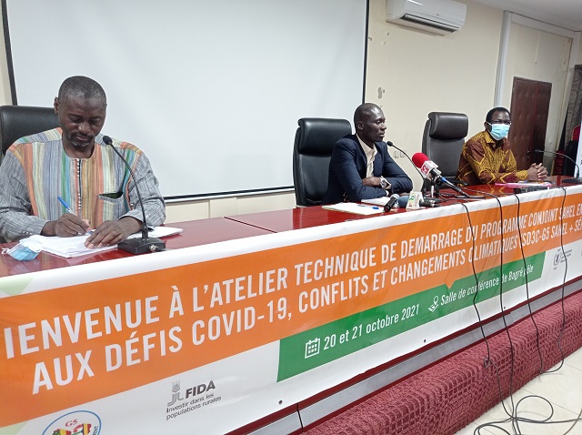 Burkina : Les activités du programme conjoint Sahel en réponse aux défis covid-19, conflits et changements climatiques lancées