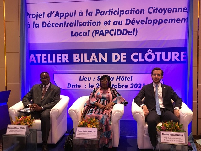 Boucle du Mouhoun/ Développement local : Fin du Projet PAPCiDDEL