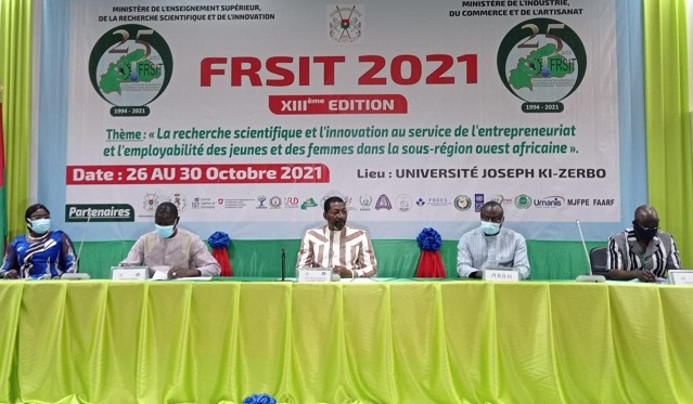 Burkina Faso : Ouverture de la 13e édition du Forum national de la recherche scientifique et de l’innovation technologique