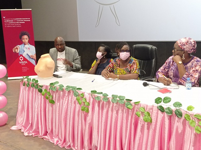 Cancers féminins : L’amicale des femmes de Vista Bank Burkina s’engage dans la lutte