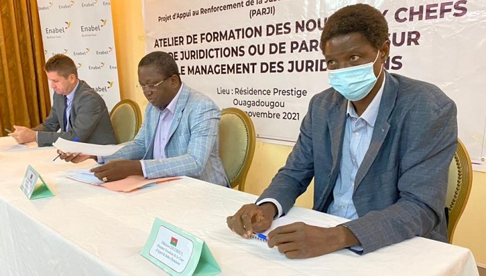 Burkina Faso : Une formation au profit des nouveaux chefs de juridictions 