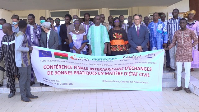 Documents d‘état civil : Ouagadougou, carrefour d’échange et de partage des bonnes pratiques 