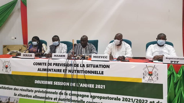 Campagne agricole 2021-2022 au Burkina : 20 provinces déficitaires, 20 en équilibre et cinq excédentaires