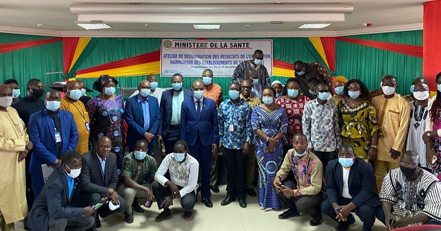 « Évaluation harmonisée des établissements de santé » du Burkina : Le rapport de synthèse présenté aux acteurs
