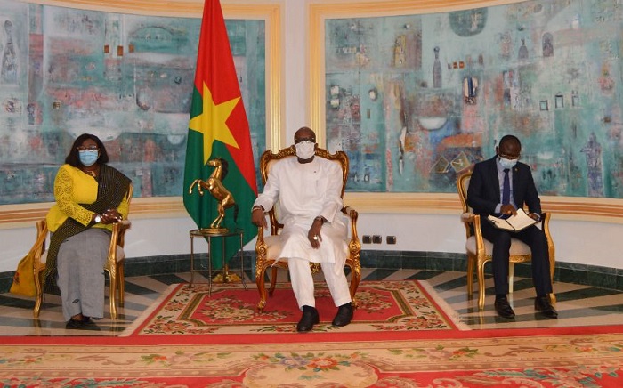Burkina Faso : Le président du Faso, Roch Kaboré, reçoit le nouveau médiateur du Faso 