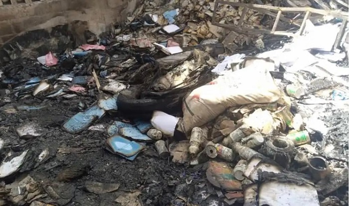 Incendie au district sanitaire de Kombissiri : Un magasin de stockage réduit en cendres