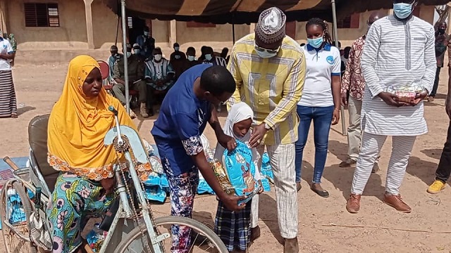 Humanitaire : Le maire de Ouagadougou tend la main aux déplacés internes de Yagma