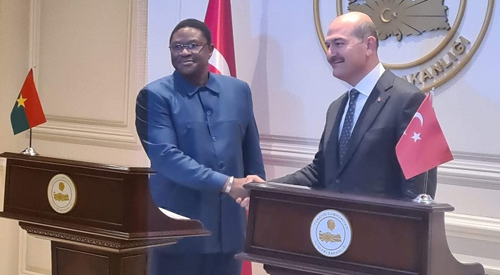 Coopération : La Turquie s’engage à appuyer le Burkina dans la lutte contre le terrorisme