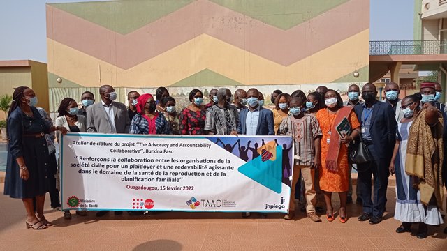Burkina Faso : Fin de mise en œuvre du projet The Advocacy Accountability Collaborative