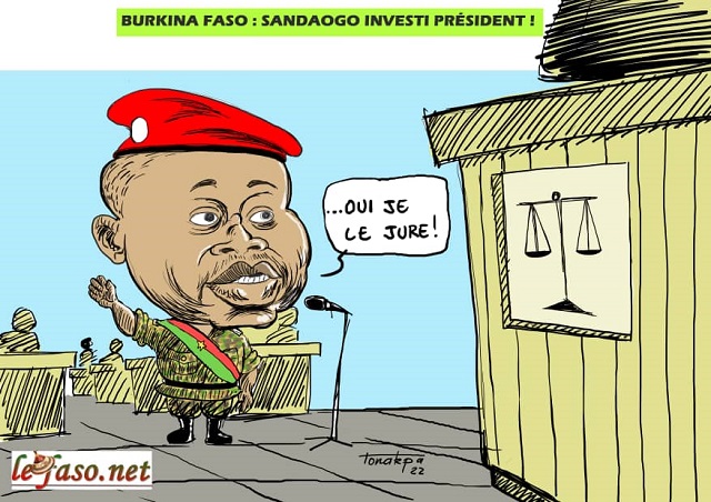 Burkina Faso : Paul Henri Damiba prête serment